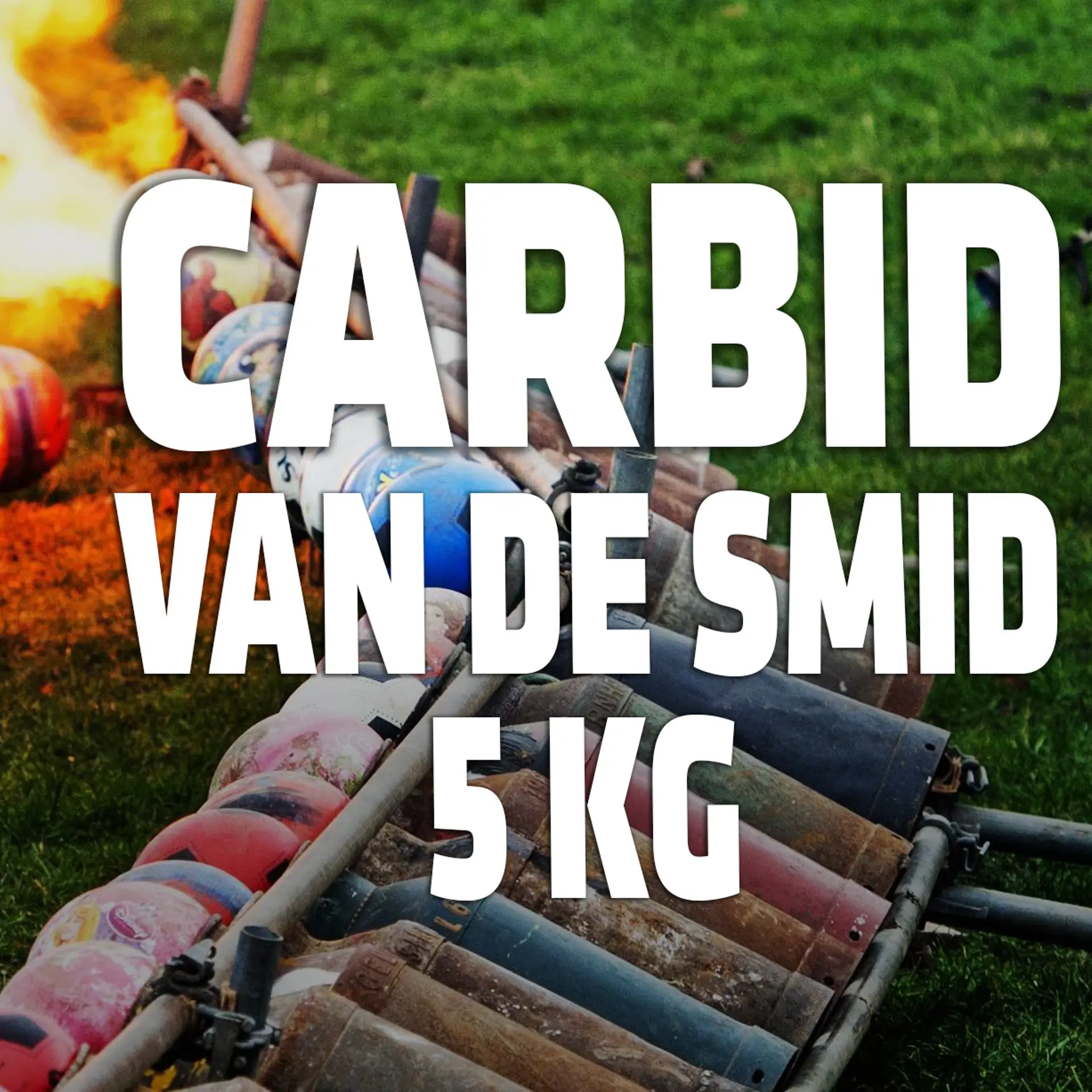 Carbid 5 kg - Afhalen Halle